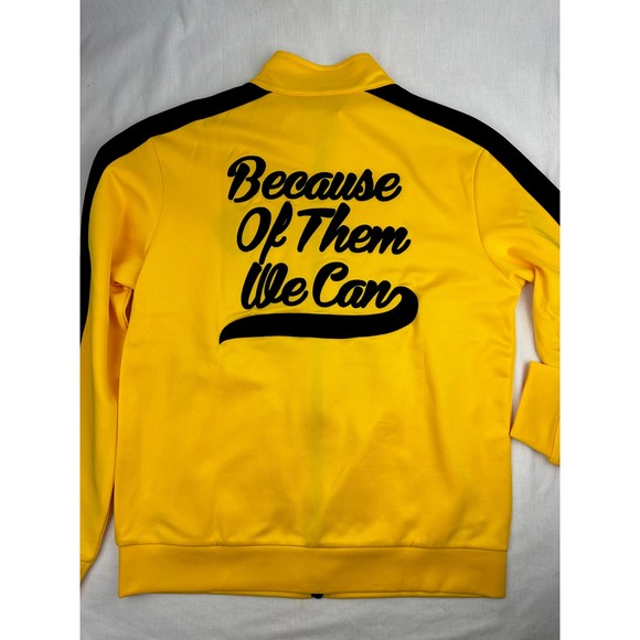 NWT - Because of Them We Can - Yellow Jacket - Child XL/Woman S - Picture 2 of 8